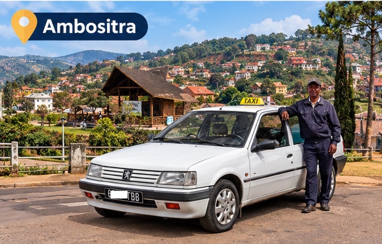 Ambositra, ville de l'artisanat du bois sur la RN7
